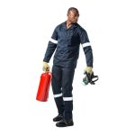 DUPONT NOMEX FIRE SUIT (NAVY BLUE PANTS)