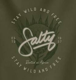 SALTY Womens T-Shirt Wild Protea