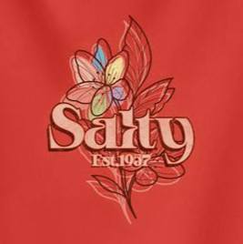 SALTY Womens T-Shirt Wildflower
