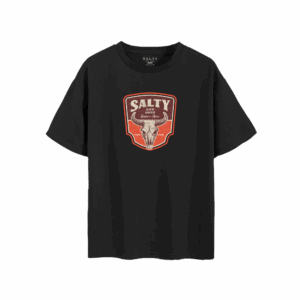 Salty T-Shirt Water Buffalo Skull